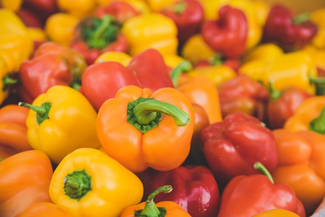 peppers, red, free wallpaper, orange, full hd wallpaper, mac wallpaper, wallpaper hd, yellow, bell peppers, capsicums, windows wallpaper, vegetables, 4k wallpaper, healthy, desktop backgrounds, food, organic, laptop wallpaper, fresh, produce, harvest, fresh produce, hd wallpaper, cool backgrounds, background, 4k wallpaper 1920x1080, beautiful wallpaper, wallpaper, wallpaper 4k, free background, food background